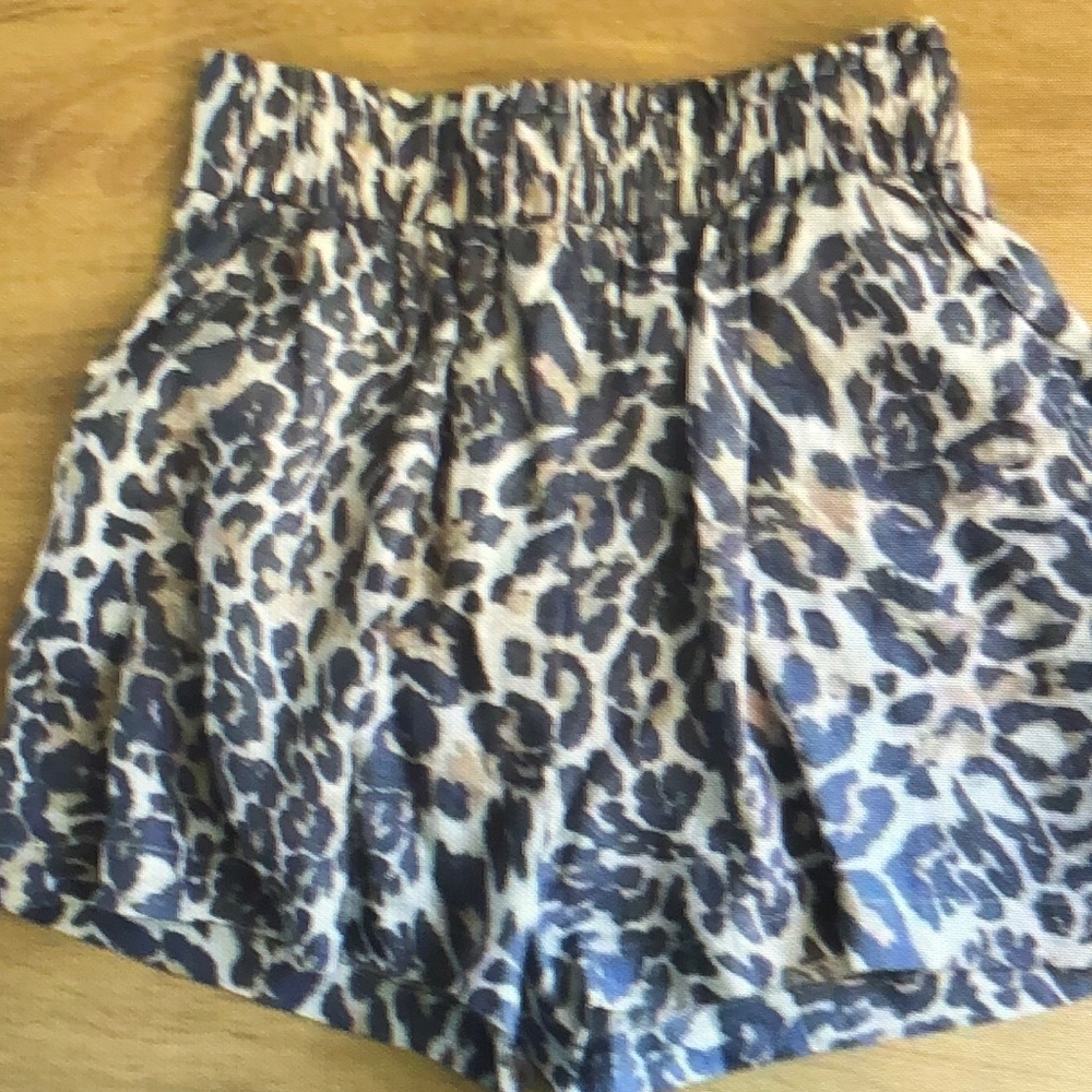 Rumer x Revolve Amaya Cheetah Shorts Womens Size Extra Small Animal Print
